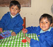 Peruvian Boys Say Cheese